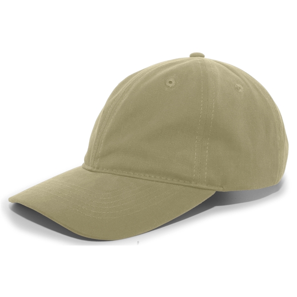 Brushed Cotton Twill Buckle Strap Adjustable Cap - Brushed Cotton Twill Buckle Strap Adjustable Cap - Image 10 of 13