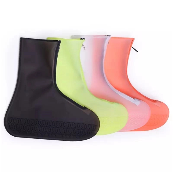 Waterproof  Silicone Shoe Cover with zipper - Waterproof  Silicone Shoe Cover with zipper - Image 0 of 2