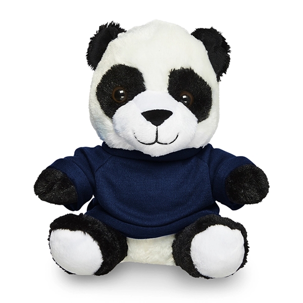 7" Plush Panda with T-Shirt - 7" Plush Panda with T-Shirt - Image 0 of 9