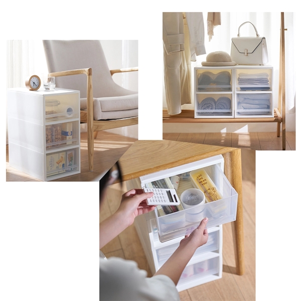 Plastic Drawer Organizer Storage Box - Plastic Drawer Organizer Storage Box - Image 2 of 3