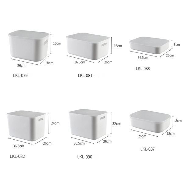 Plastic Storage Box With Cover - Plastic Storage Box With Cover - Image 3 of 3