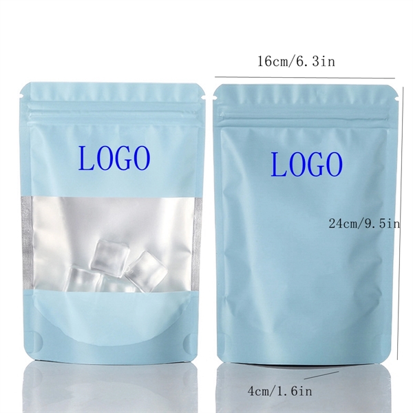 Stand Up Pouch Bag Zip Lock Storage With Matte Window - Stand Up Pouch Bag Zip Lock Storage With Matte Window - Image 4 of 6