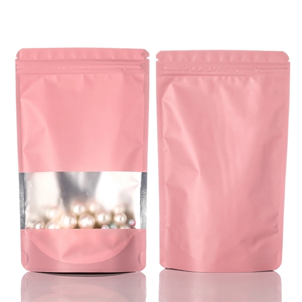 Stand Up Pouch Bag Zip Lock Storage With Matte Window - Stand Up Pouch Bag Zip Lock Storage With Matte Window - Image 6 of 6