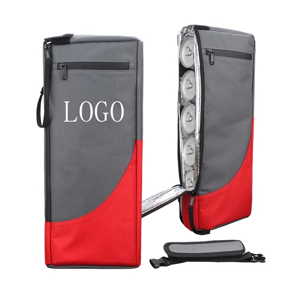 Golf Cooler Bag Insulated Beer Storage Wine Holder - Golf Cooler Bag Insulated Beer Storage Wine Holder - Image 5 of 6
