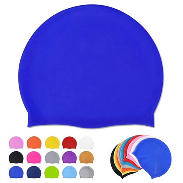 Silicone Swim Cap - Silicone Swim Cap - Image 0 of 2