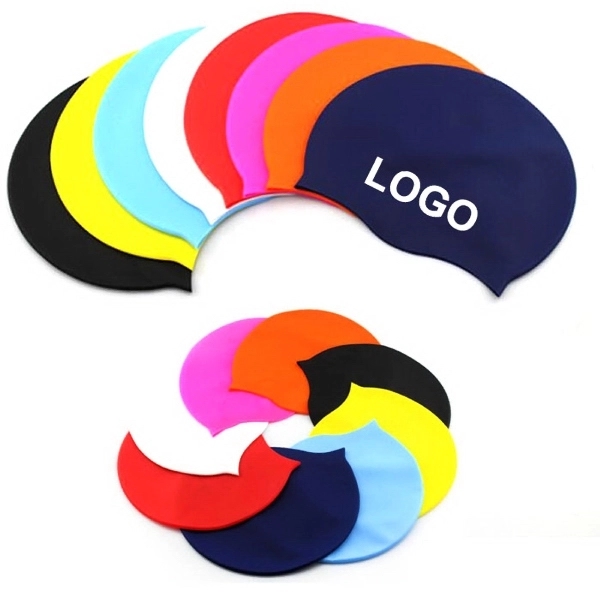 Silicone Swim Cap - Silicone Swim Cap - Image 1 of 2