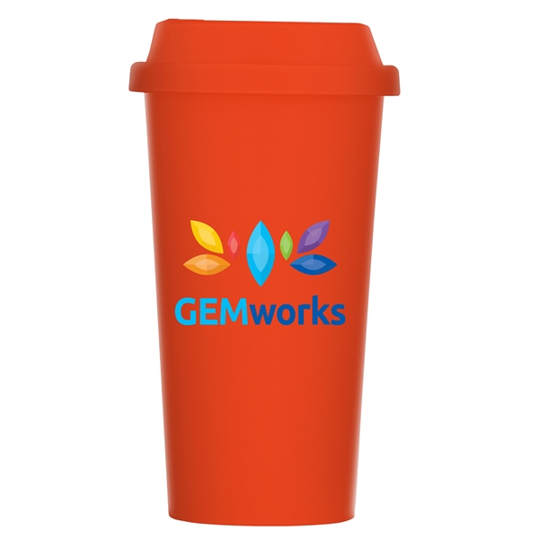 Costa Rica - 16 oz. Wheat Plastic Tumbler - ColorJet - Costa Rica - 16 oz. Wheat Plastic Tumbler - ColorJet - Image 1 of 6
