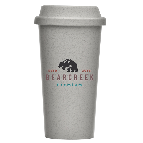 Costa Rica - 16 oz. Wheat Plastic Tumbler - ColorJet - Costa Rica - 16 oz. Wheat Plastic Tumbler - ColorJet - Image 3 of 6