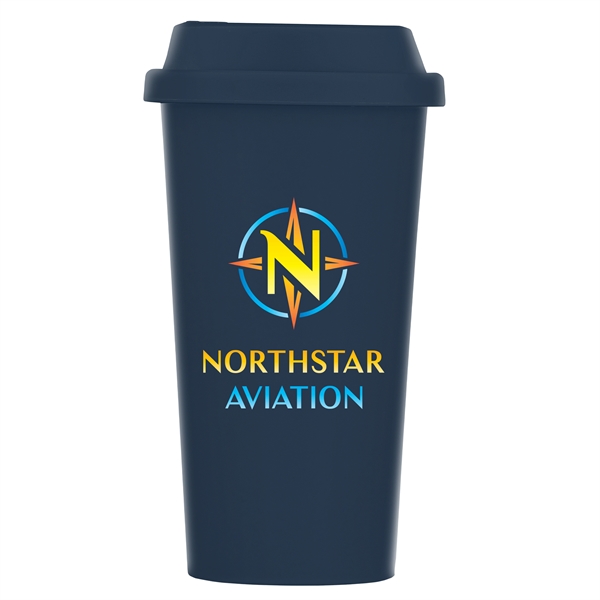Costa Rica - 16 oz. Wheat Plastic Tumbler - ColorJet - Costa Rica - 16 oz. Wheat Plastic Tumbler - ColorJet - Image 6 of 6