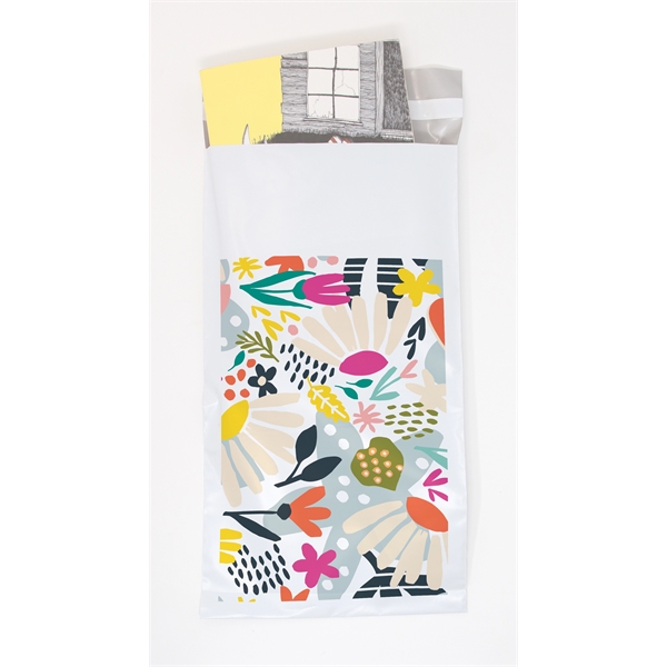 Vibrant Floral Predesigned Poly Mailers - Vibrant Floral Predesigned Poly Mailers - Image 3 of 5