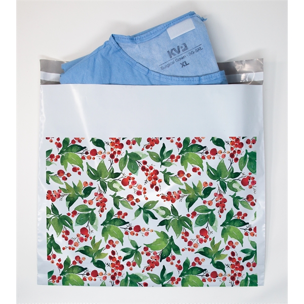 Holly Seasonal Predesigned Poly Mailers - Holly Seasonal Predesigned Poly Mailers - Image 0 of 2
