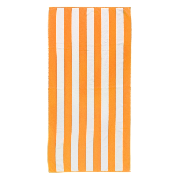 35x70 Terry Velour Cabana Stripe Beach Towels 18.75 LB/Dz - 35x70 Terry Velour Cabana Stripe Beach Towels 18.75 LB/Dz - Image 8 of 8