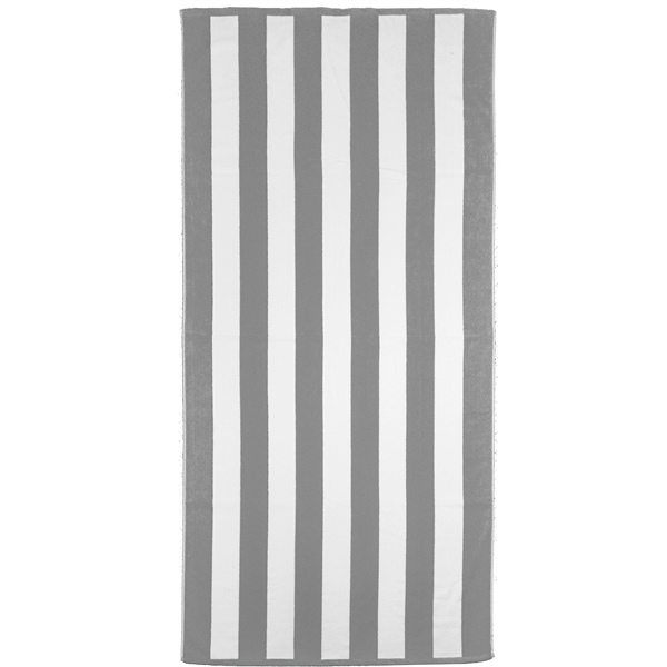 35x70 Terry Velour Cabana Stripe Beach Towels 18.75 LB/Dz - 35x70 Terry Velour Cabana Stripe Beach Towels 18.75 LB/Dz - Image 7 of 8