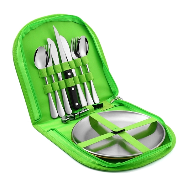 Stainless Steel Portable Utensil Cutlery Set - Stainless Steel Portable Utensil Cutlery Set - Image 6 of 6