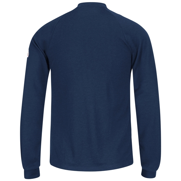 Bulwark® Men's Flame Resistant Long Sleeve Henley Shirt - Bulwark® Men's Flame Resistant Long Sleeve Henley Shirt - Image 5 of 5