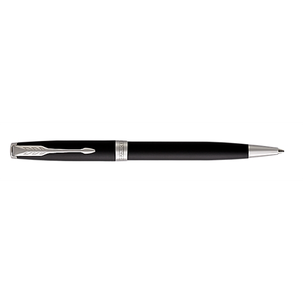 Parker Sonnet Matte Lacquered Black Ballpoint Pen CT - Parker Sonnet Matte Lacquered Black Ballpoint Pen CT - Image 0 of 1
