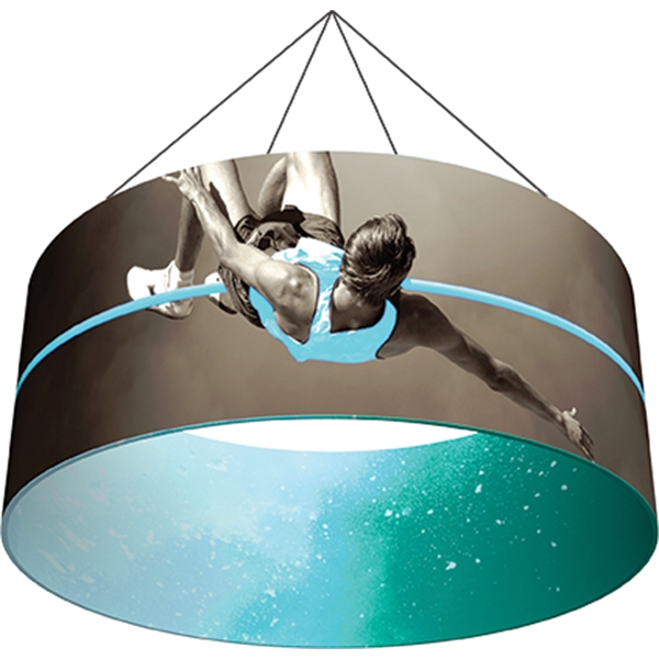 Ring 8' x 4' Hanging Structure & Double Sided Graphic - Ring 8' x 4' Hanging Structure & Double Sided Graphic - Image 0 of 0