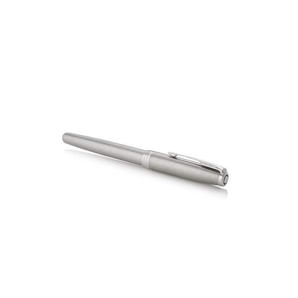 Sonnet Stainless Steel Rollerball Pen With Chrome Trim - Sonnet Stainless Steel Rollerball Pen With Chrome Trim - Image 1 of 2