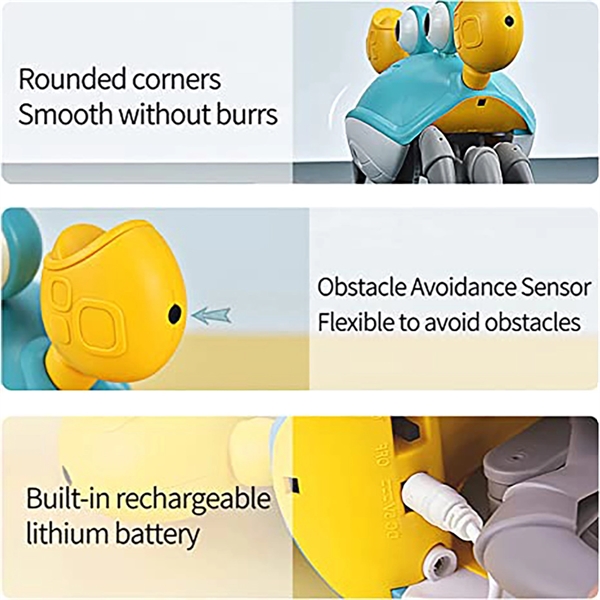 Automatic Induction Escape Crawling Crab Toy - Automatic Induction Escape Crawling Crab Toy - Image 1 of 7