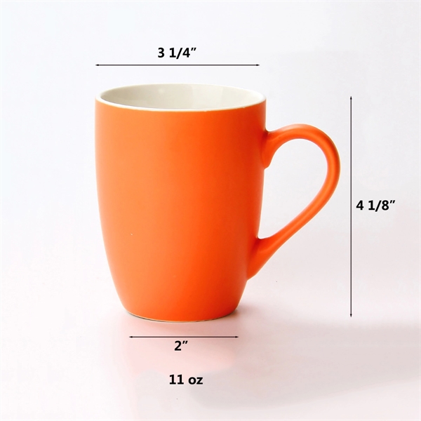 11 Ounce Matte Ceramic Mug - 11 Ounce Matte Ceramic Mug - Image 1 of 2