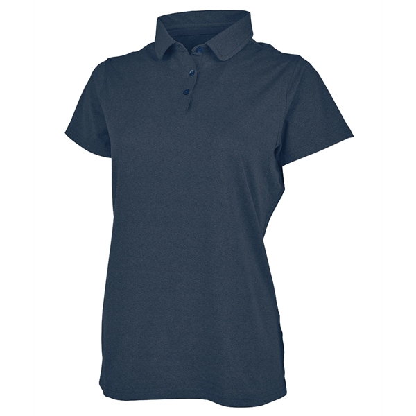 Women's Heathered Eco-Logic Stretch Polo - Women's Heathered Eco-Logic Stretch Polo - Image 3 of 21