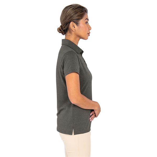 Women's Heathered Eco-Logic Stretch Polo - Women's Heathered Eco-Logic Stretch Polo - Image 7 of 21