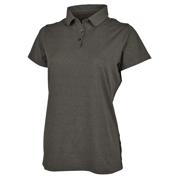 Women's Heathered Eco-Logic Stretch Polo - Women's Heathered Eco-Logic Stretch Polo - Image 8 of 21