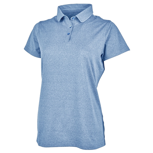 Women's Heathered Eco-Logic Stretch Polo - Women's Heathered Eco-Logic Stretch Polo - Image 15 of 21
