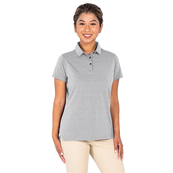 Women's Heathered Eco-Logic Stretch Polo - Women's Heathered Eco-Logic Stretch Polo - Image 17 of 21