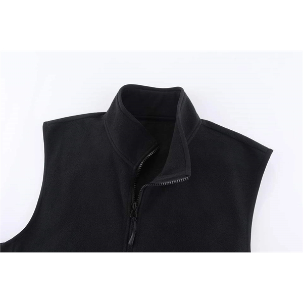 Men's Fleece Vest With Zipper Pockets - Men's Fleece Vest With Zipper Pockets - Image 1 of 2