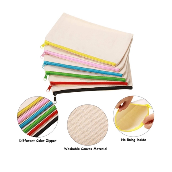 Canvas Pencil Case - Canvas Pencil Case - Image 1 of 2