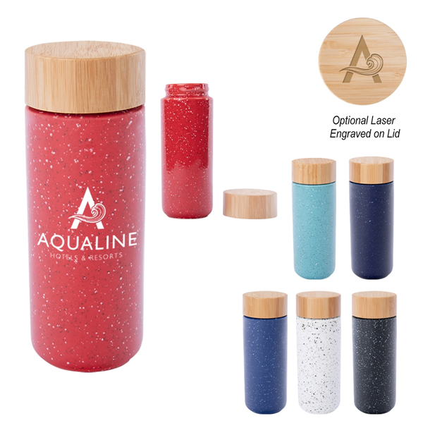 10 Oz. Speckled Ceramic Tumbler - 10 Oz. Speckled Ceramic Tumbler - Image 0 of 11