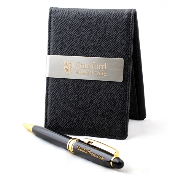 Sotania Corporate Expert Ballpoint Pen & Leater Money Clip - Sotania Corporate Expert Ballpoint Pen & Leater Money Clip - Image 3 of 6