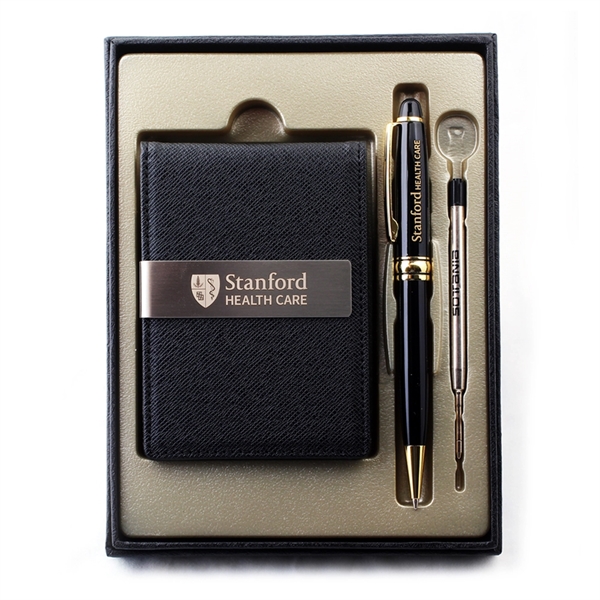 Sotania Corporate Expert Ballpoint Pen & Leater Money Clip - Sotania Corporate Expert Ballpoint Pen & Leater Money Clip - Image 5 of 6