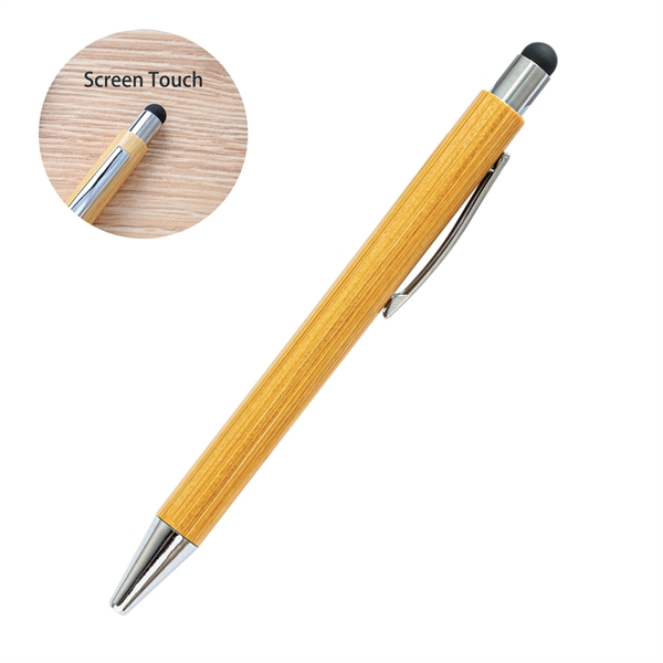 Bamboo Touch Screen Ballpoint Pen - Bamboo Touch Screen Ballpoint Pen - Image 1 of 1