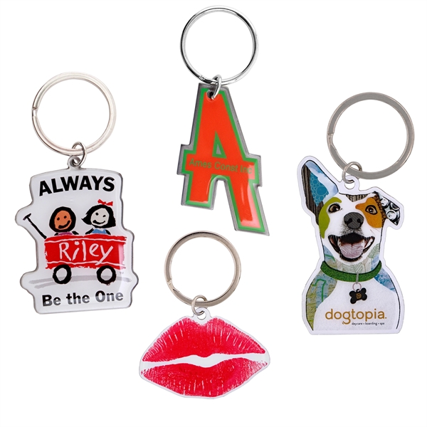 Full Color Custom Metal Keytag Keychains - Full Color Custom Metal Keytag Keychains - Image 0 of 12