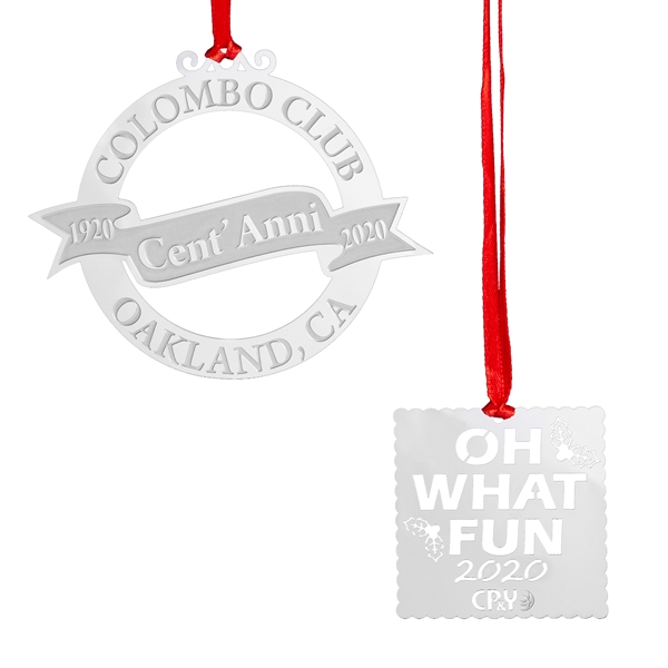 2" Etched Ornament - 2" Etched Ornament - Image 0 of 0