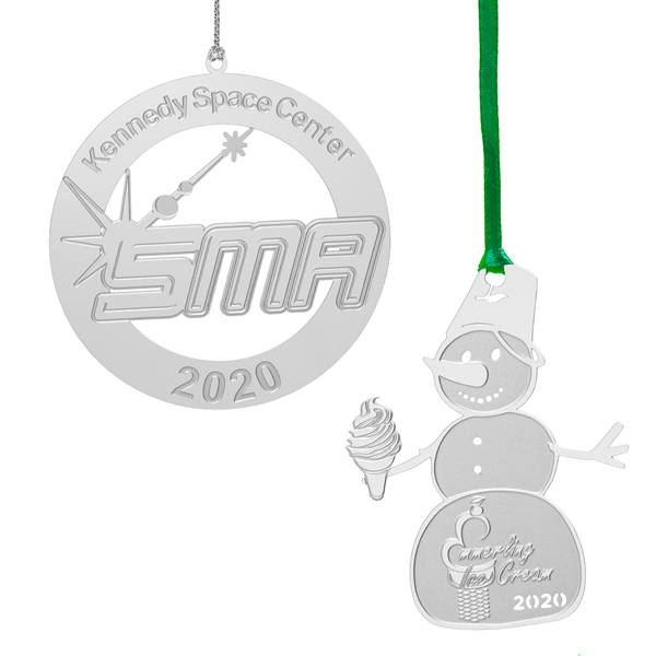 4" Etched Ornament - 4" Etched Ornament - Image 0 of 0