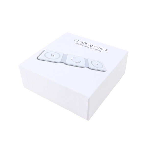 Chi-Charge Stack 3-in-1 Fast Charge Mat for Apple & Android - Chi-Charge Stack 3-in-1 Fast Charge Mat for Apple & Android - Image 5 of 32