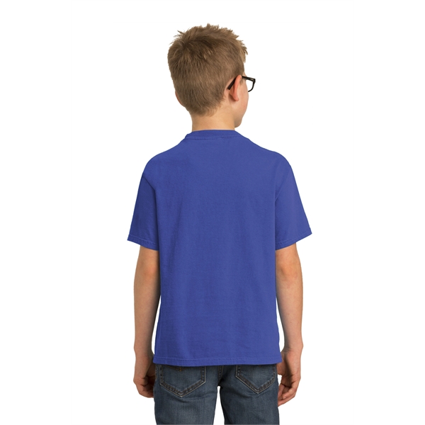 Port & Company Youth Beach Wash Garment-Dyed Tee. - Port & Company Youth Beach Wash Garment-Dyed Tee. - Image 77 of 109