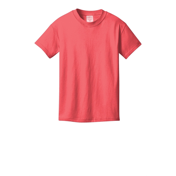 Port & Company Youth Beach Wash Garment-Dyed Tee. - Port & Company Youth Beach Wash Garment-Dyed Tee. - Image 84 of 109