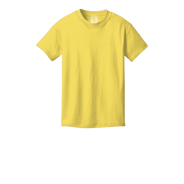 Port & Company Youth Beach Wash Garment-Dyed Tee. - Port & Company Youth Beach Wash Garment-Dyed Tee. - Image 89 of 109