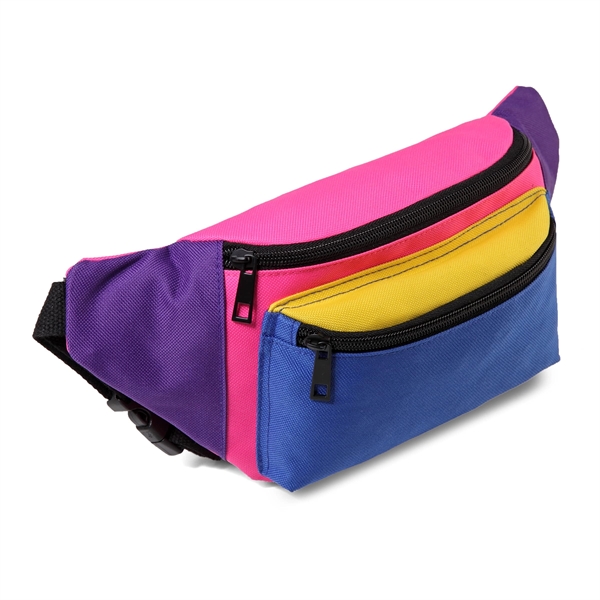 Neon Waist Fanny Pack For 80S Costumes - Neon Waist Fanny Pack For 80S Costumes - Image 3 of 8