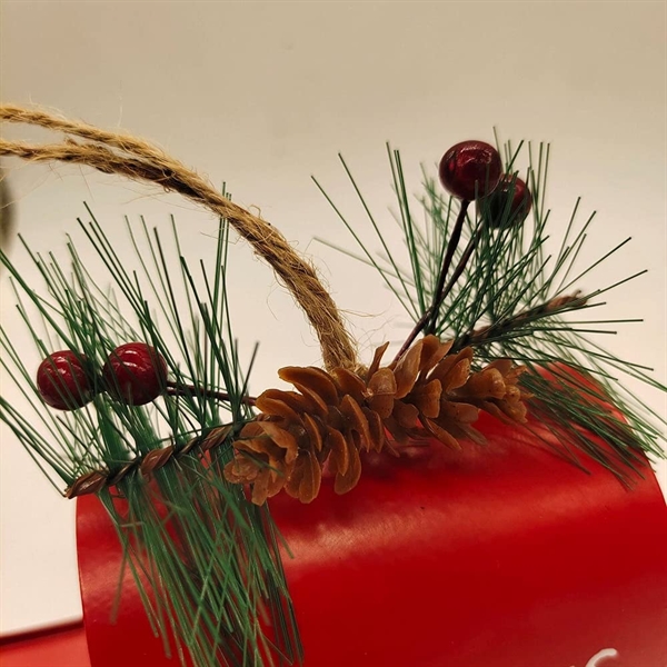 Creative Christmas Mail Box Swag With Pine - Creative Christmas Mail Box Swag With Pine - Image 1 of 3