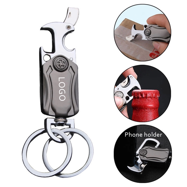 5 In 1 Multifunction Keychain - 5 In 1 Multifunction Keychain - Image 0 of 3