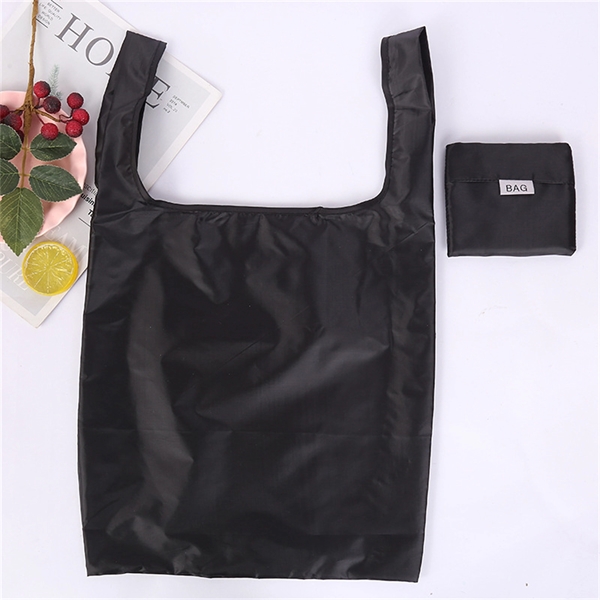 Foldable Polyester Tote Bag - Foldable Polyester Tote Bag - Image 3 of 9