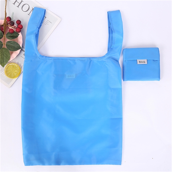 Foldable Polyester Tote Bag - Foldable Polyester Tote Bag - Image 7 of 9