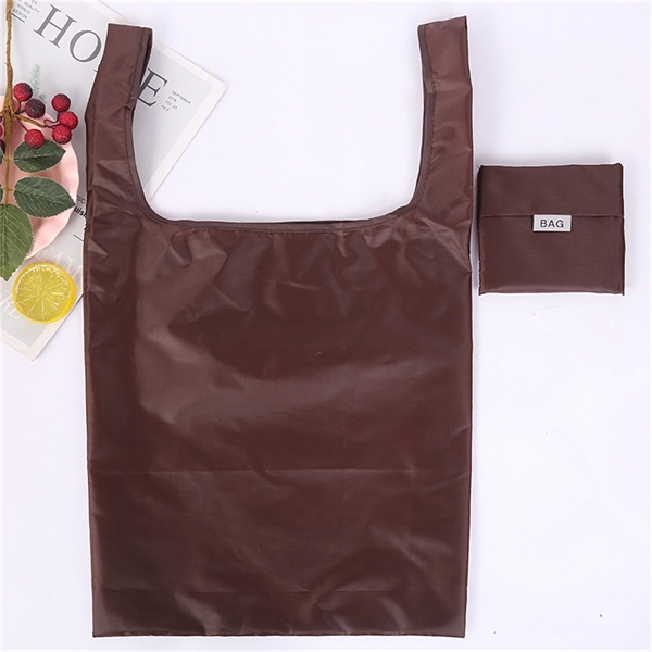 Foldable Polyester Tote Bag - Foldable Polyester Tote Bag - Image 9 of 9