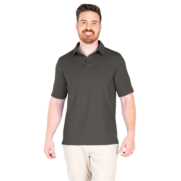 Men's Heathered Eco-Logic Stretch Polo - Men's Heathered Eco-Logic Stretch Polo - Image 17 of 21