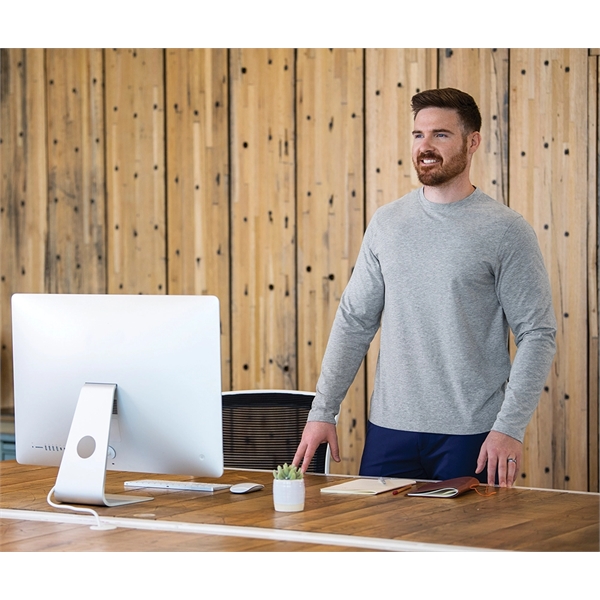 Men's Comfort-Core Long Sleeve Crew - Men's Comfort-Core Long Sleeve Crew - Image 8 of 16